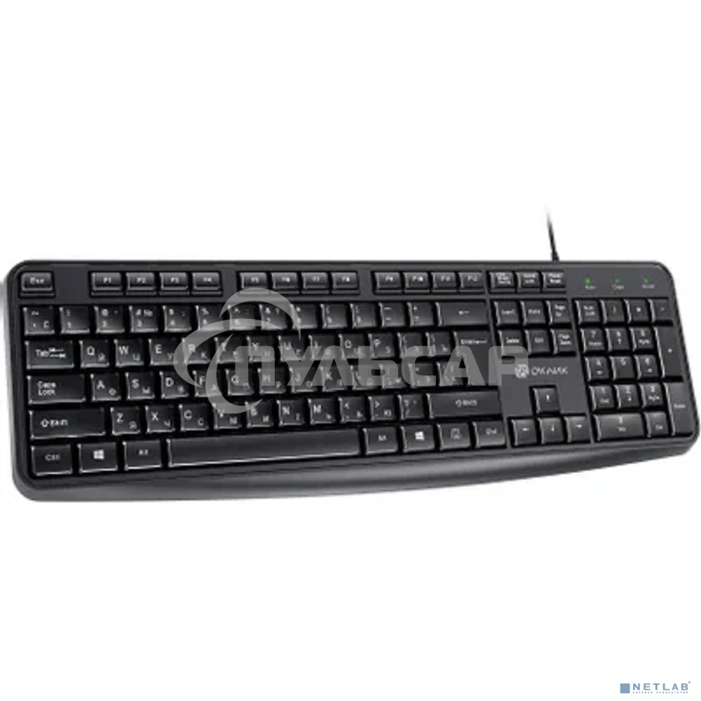 Комплект клавиатура + мышь Оклик S603 клав:черный мышь:черный USB