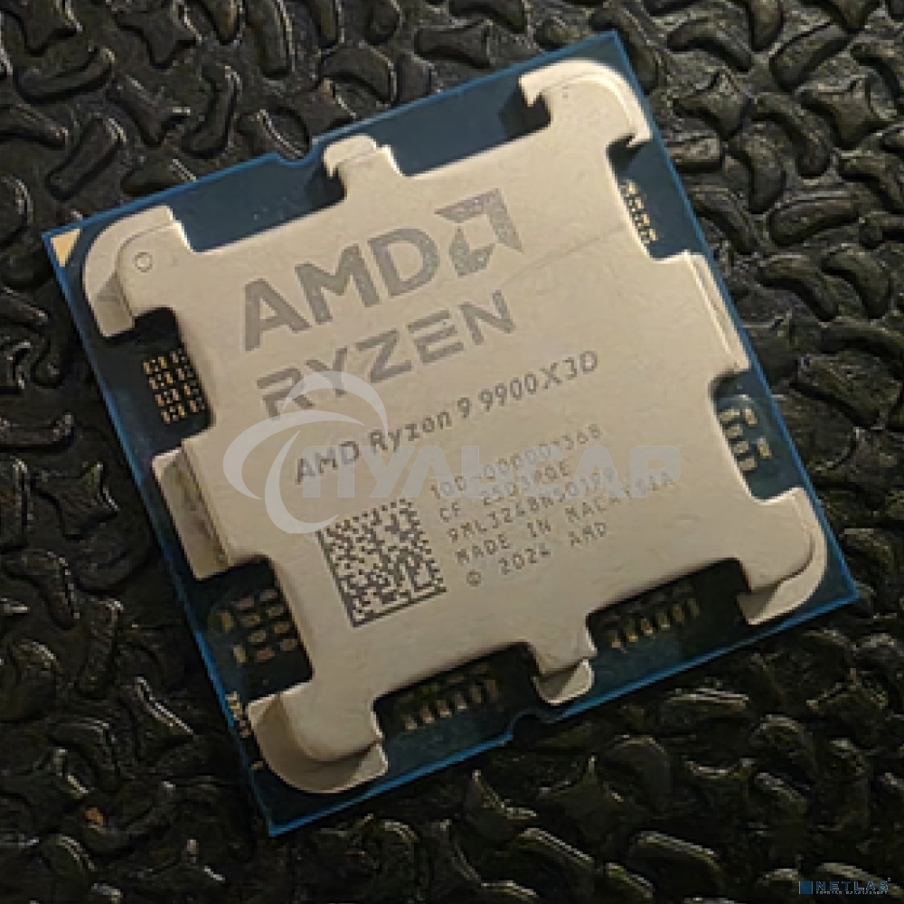 Процессор AMD RYZEN 9 9900X3D OEM (Granite Ridge, 4nm, C12/T24, Base 4,4GHz, Turbo 5,5GHz, GPU Radeon Graphics, L3 128Mb, TDP 120W, SAM5)