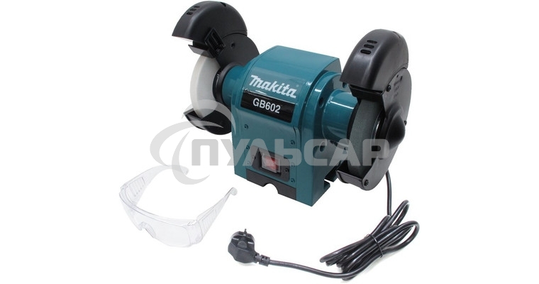 Точило Makita GB 602 Точило,250Вт,2850об\м,2круг150х12.7мм,9.4кг,кор 