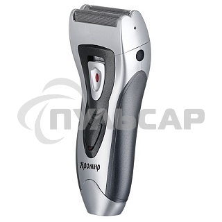 Электробритва ЯРОМИР ЯР-100 черный с серебром плавающие лезвия, триммер (Россия)(24)