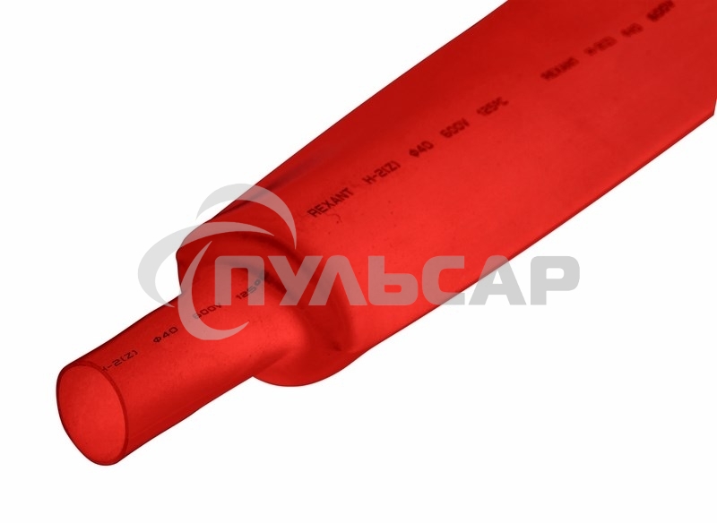 Трубка термоусадочная 30.0/15.0 1м красн. Rexant 23-0004