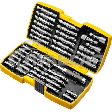 Набор STAYER PROFI: Биты многофункц. CR-MO, головок и адаптеров в боксе, 44 предмета 26135-H44