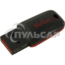 Флешка USB Netac U197 64 Gb <NT03U197N-064G-20BK>, USB 2.0