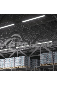 Светильник светодиодный Gauss IP40 1200*76*24мм 36W 3260lm 6500K WLF-2 сталь