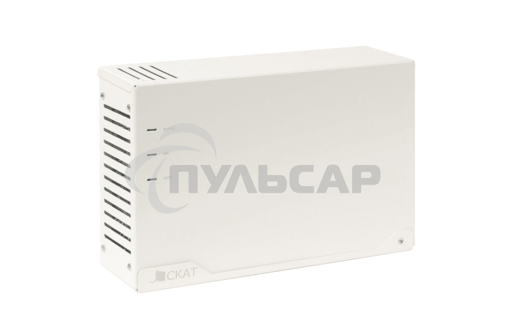 Источник питания СКАТ-1200М 12В 3А корпус под АКБ 1х12 Ач холодный пуск СС ТР ПБ SKAT-1200M power supply 12V 3A housing for 1x12 Ah battery cold start SS TR PB