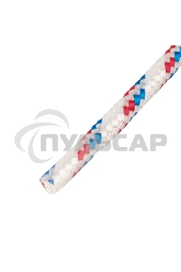 Фал плетеный СИБРТЕХ полипр. 16-прядный с полипр. серд. 8 мм, бухта 100 м, 520 кгс СИБРТЕХРоссия 93966