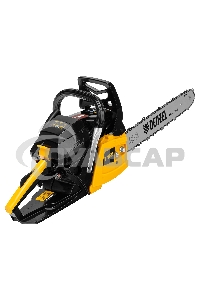 Пила цепная бензиновая DGS-4516, шина 40 см, 45см3, 3,0 л.с., шаг 3/8, паз 1,3 мм, 57 зв Denzel