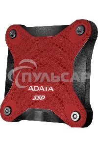 Внешний SSD ADATA SD620, 512 GB, USB 3.2 Gen 2 Type-A, R/W 520/460, красный