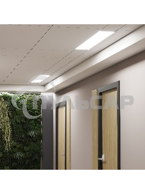 Светильник линейный Gauss WLF-1 50W 4550lm 6500K 185-265V IP20 1492*75*25мм алюминий LED 1/20