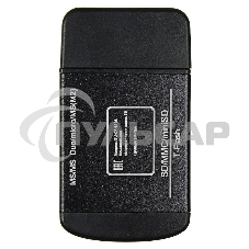 Устройство чтения карт памяти USB 2.0 Buro BU-CR-3103 черный Устройство чтения карт памяти USB 2.0 Buro BU-CR-3103 черный