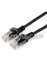 Патч-корд UTP Cablexpert кат.5e, 2м, литой, многожильный черный