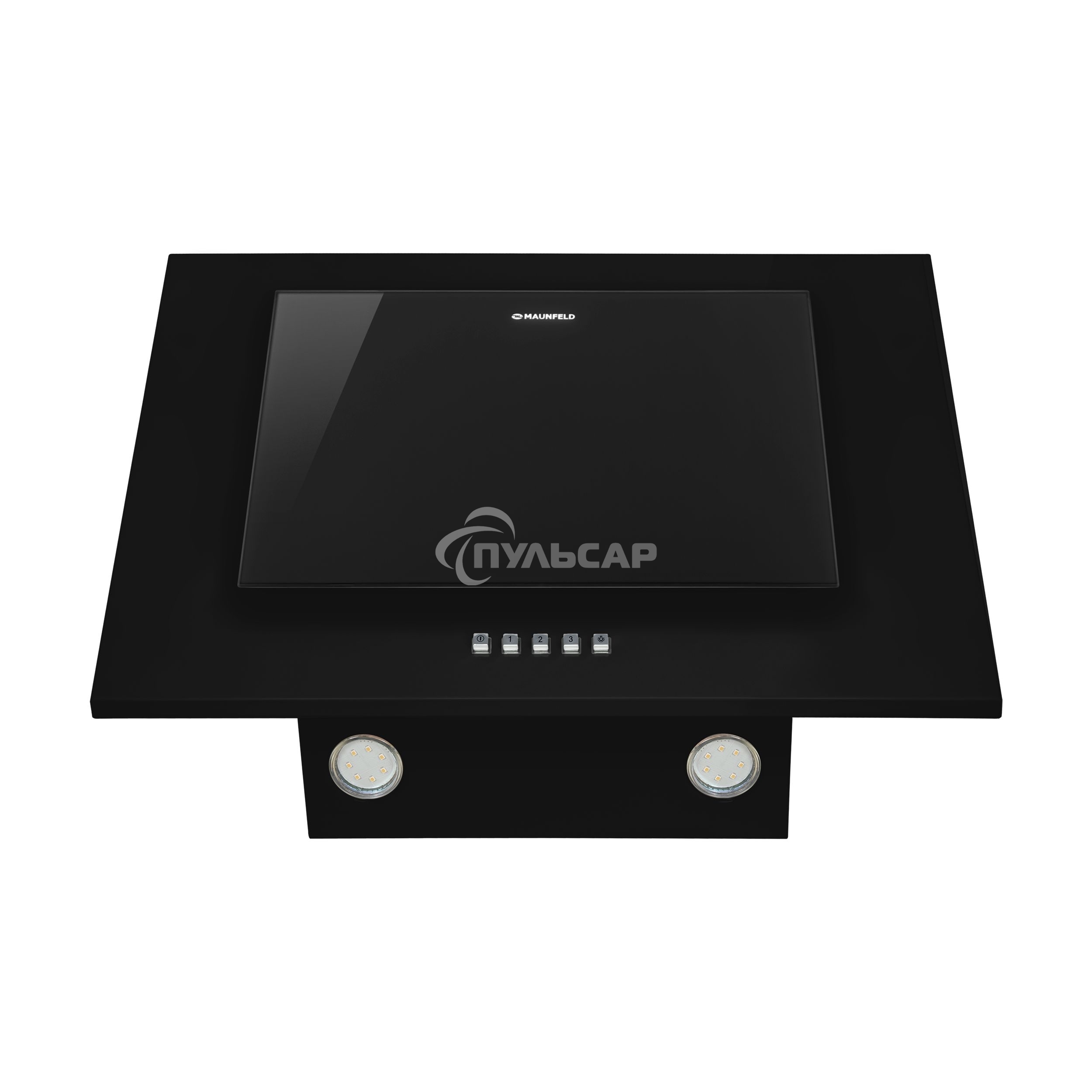 Вытяжка наклонная Maunfeld Tower C 60 черный, 60 см, 650 куб. м/ч, 51 дБ