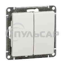 Механизм выключателя 2-кл. СП W59 10А IP20 10АХ бел. SchE VS510-252-1-86