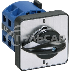 Переключатель кулачковый ПКП10-44/О 10А на 4 полож. Uc-O-Ua-Ub 400В ИЭК BCS14-010-4