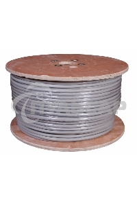 Кабель витая пара F/UTP, CAT 5е, PVC, 25PR, 24AWG, INDOOR, SOLID, серый, 305м, РФ Rexant