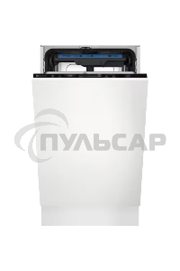 Встраиваемая посудомоечная машина Electrolux KEAC3200L, черный, 44.6 см, 10 компл., 46 дБ, класс E