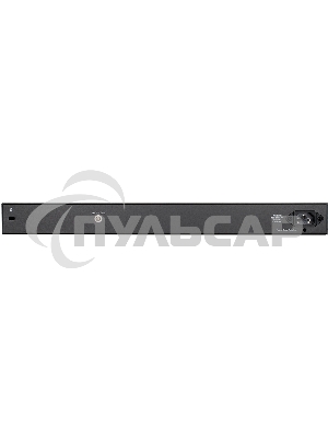 Настраиваемый L2 коммутатор D-Link DGS-1210-28MP/F3A с 24 портами 10/100/1000Base-T и 4 комбо-портами 100/1000Base-T/SFP (24 порта PoE 802.3af/at, PoE-бюджет 193 Вт)