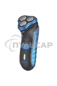 Электробритва ЯРОМИР ЯР-101, 3 бреющие головки, триммер, синий с черным (24) (РОССИЯ)
