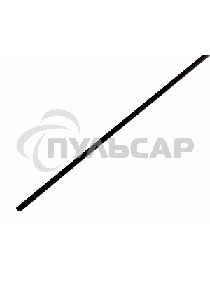 Трубка термоусадочная 2.0/1.0 1м черный Rexant 20-2006