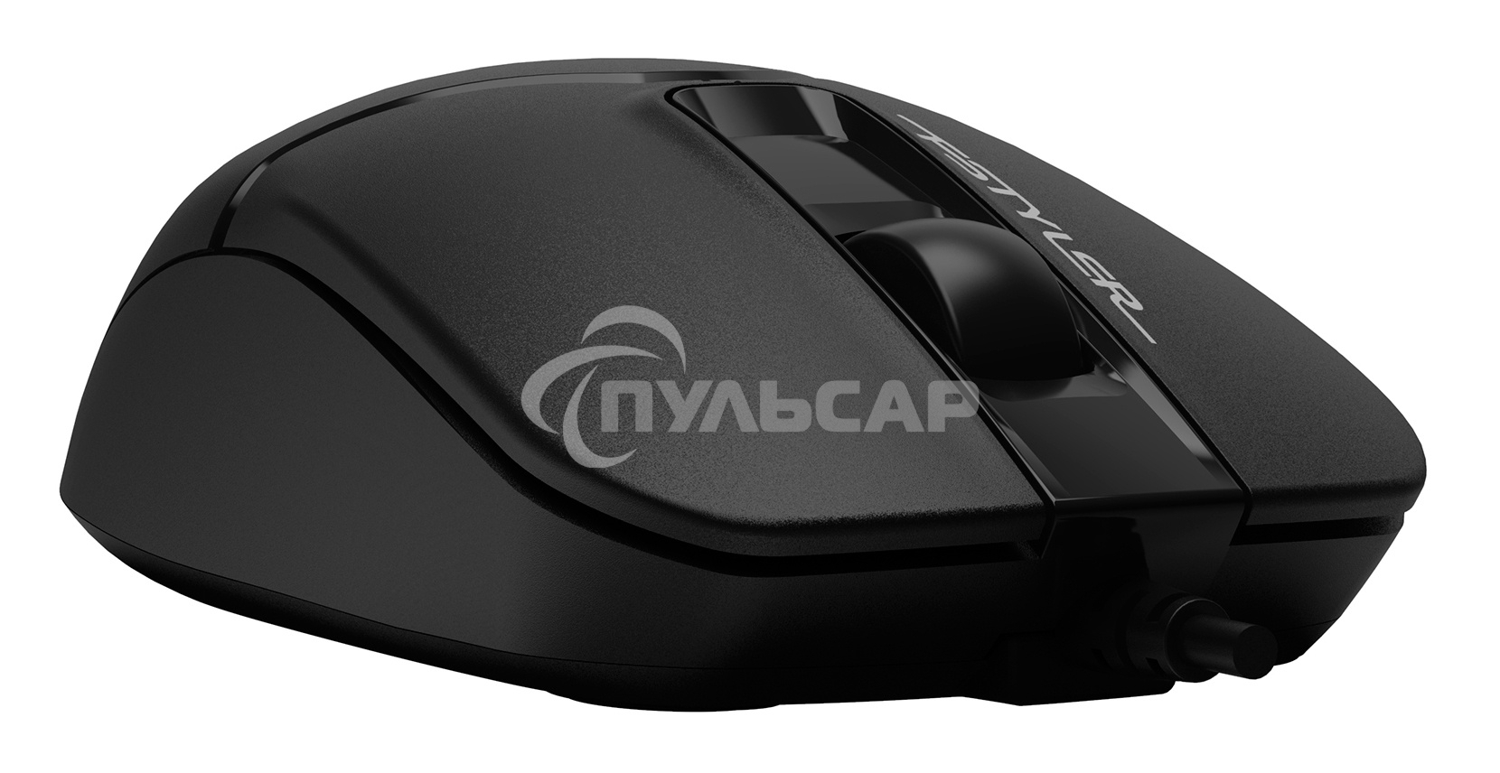 Мышь проводная A4Tech Fstyler FM12S черный, 1200 dpi, USB, кнопки - 3