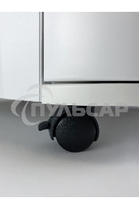 Шредер Heleos АП40-5 белый с автоподачей (секр.P-5) фрагменты 180лист. 37лтр. скрепки скобы пл.карты