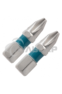 Набор бит GROSS РН2x25, сталь S2, 2шт 11351