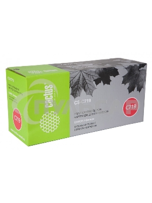 Картридж лазерный Cactus CS-C719 черный (2100 стр.) для Canon i-SENSYS MF5840/ MF5880; LBP6300/ 6650
