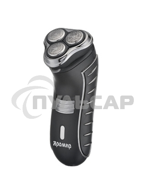 Электробритва ЯРОМИР ЯР-102, 3 бреющие головки, триммер, черный (24) (РОССИЯ)