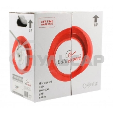 Кабель FPC Cablexpert UPC-5004E-SOL кат.5e CCA однож. 305м pullbox, серый