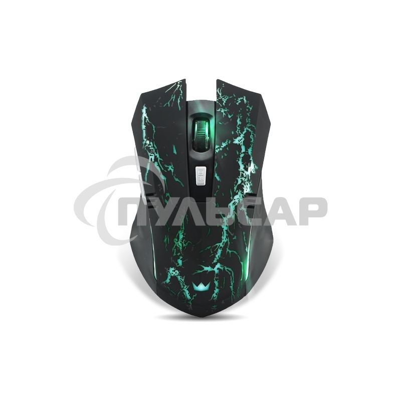 Мышь проводная Crown Gaming CMXG-600 черный, 2200 dpi, USB, кнопки - 6