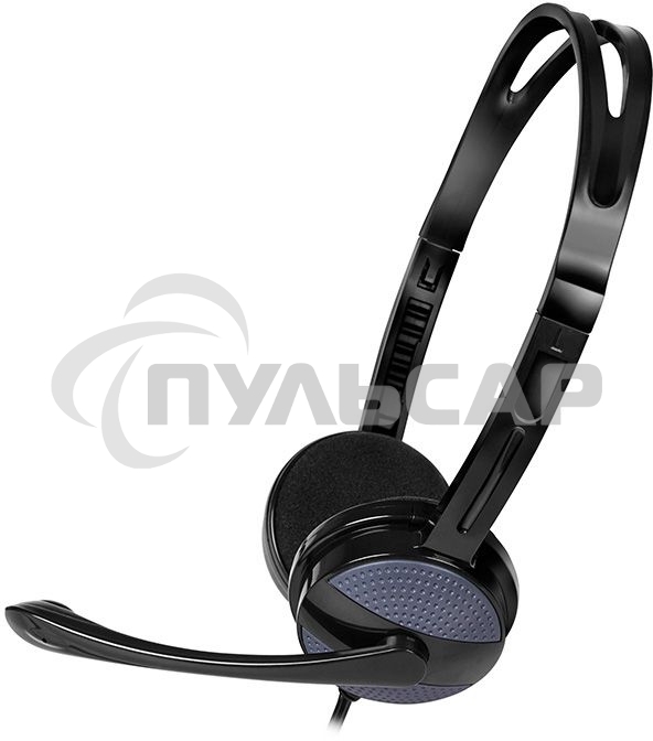 Мультимедийные стереонаушники с микрофоном SVEN AP-151MV, черный 