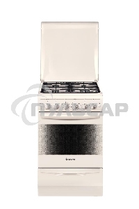Плита газовая Gefest ПГ 5100-02 0167 бежевый, конфорок 4 шт, духовка 52 л, 50 см x 85 см x 58.5 см
