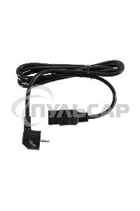 Шнур питания Rem R-16-CORD-C19-S-1.8 C19-Schuko проводник.:3x1.5мм2 1.8м 250В 16А (упак.:1шт) черный