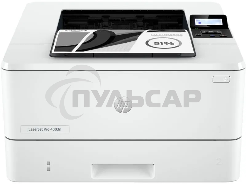 Принтер лазерный HP LaserJet Pro 4003n (2Z611A), A4, ч/б, печ. до 40 стр/мин., 1200 x 1200 dpi, USB, RJ-45, Air Print, Mopria