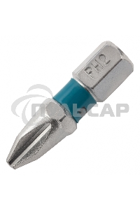 Набор бит GROSS РН2x25, сталь S2, 2шт 11351