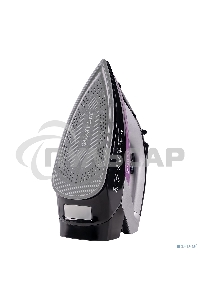 Утюг Galaxy Line GL 6128, фиолетовый с черным, паровой, 2200 Вт, постоянный пар 30 г/мин, паровой удар 140 г/мин, функции: самоочистка, антикапля, антинакипь, функция увлажнения, вертикальное отпаривание, защита от перегрева, индикатор нагрева, керамическ