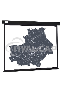 Экран Cactus 152x203см Wallscreen CS-PSW-152X203-BK 4:3 настенно-потолочный рулонный черный