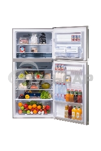 Холодильник Sharp SJ-XG60PMBE бежевый двухкамерный 422/178 л морозилка сверху, No Frost