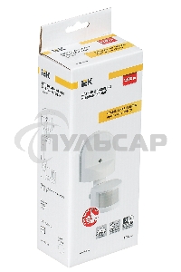 Датчик движения ИЭК ДД 008белый, 1100Вт