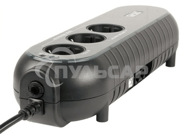 Источник бесперебойного питания Powercom WOW 500U 250Вт 500ВА черный