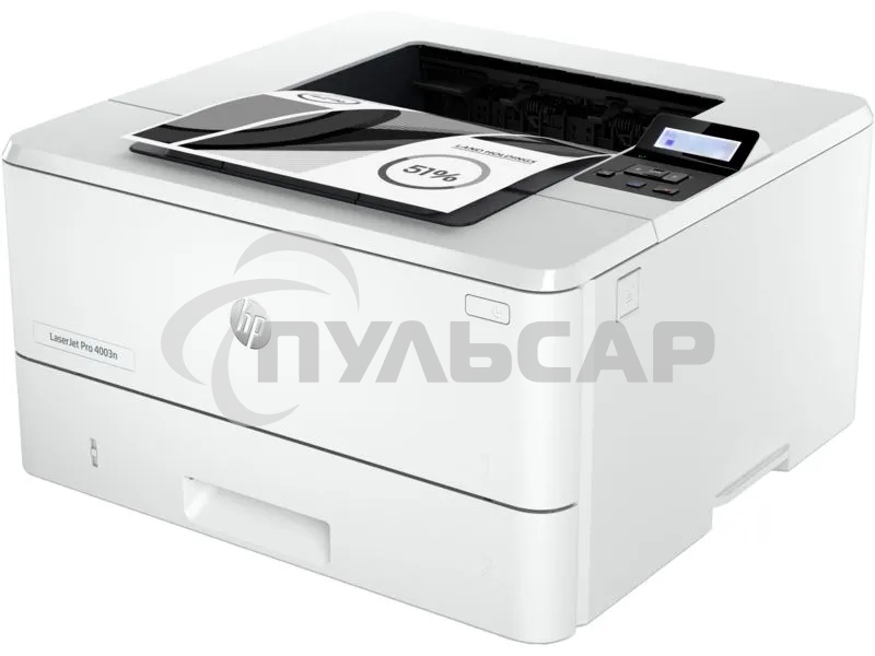 Принтер лазерный HP LaserJet Pro 4003n (2Z611A), A4, ч/б, печ. до 40 стр/мин., 1200 x 1200 dpi, USB, RJ-45, Air Print, Mopria