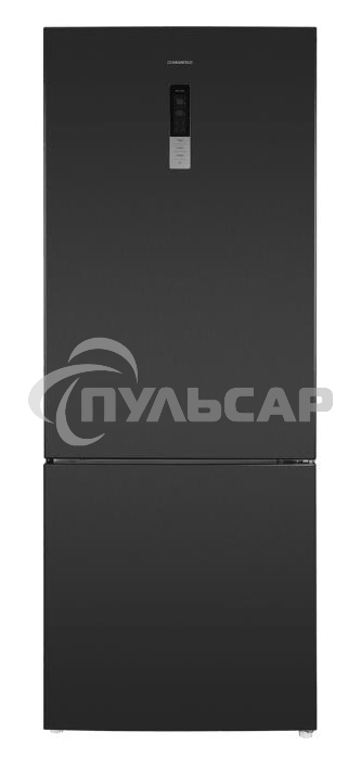Холодильник Maunfeld MFF1857NFSB черный мат. инвертер двухкамерный 336/117л морозилка снизу