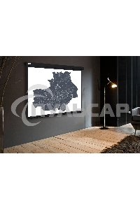 Экран Cactus 152x203см Wallscreen CS-PSW-152X203-BK 4:3 настенно-потолочный рулонный черный