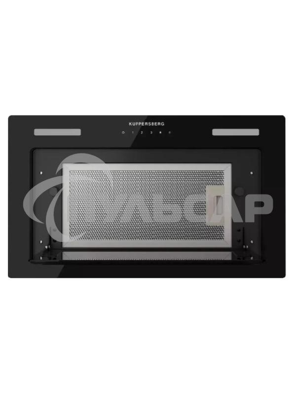 Вытяжка встраиваемая Kuppersberg High-Tech Inflat 60 B черный, 60 см, 780 куб. м/ч, 56 дБ