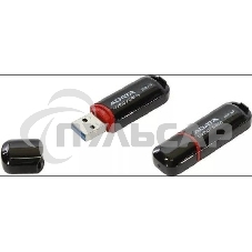 Флешка USB ADATA UV150 (AUV150-64G-RBK), 64 Gb, USB 3.0, R/W 100/40, черный