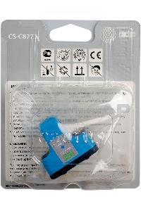 Картридж струйный Cactus CS-C8771 голубой для №177 HP PhotoSmart 3213/3313/8253/C5183/C6183 (11,4ml)