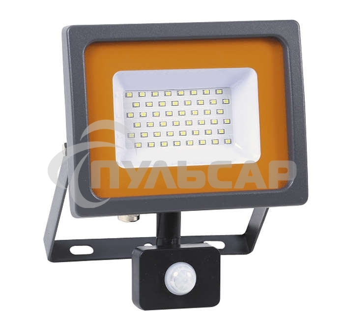 Прожектор LED PFL-SC-SMD-30Вт sensor 30Вт IP54 6500К мат. стекло JazzWay 5001411