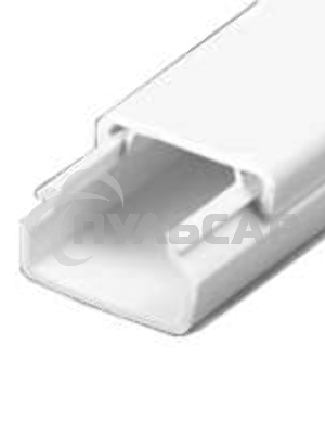 Кабель-канал 15х10 L2000 пластик с двойным замком УралПак КК-19015010-200