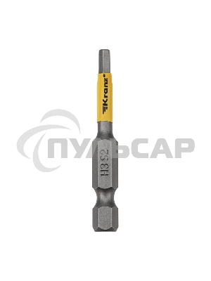 Бита шестигранная для шуруповерта KRANZ HEX3х50 мм (2 шт./уп.)