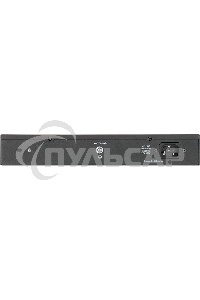 Коммутатор D-Link DGS-1100-10MPPV2/A3A, L2 Smart Switch with 8 10/100/1000Base-T ports and 2 1000Base-X SFP ports (6 PoE ports 802.3af/802.3at (30 W), 2 ports 802.3af/802.3at/802.3bt (90W), PoE Budget 242 W).8K